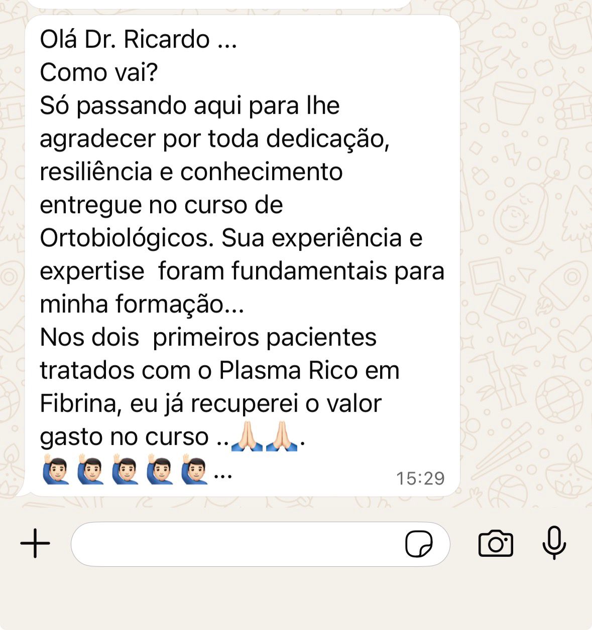 Depoimentos reais — alunos GUIA-DOR