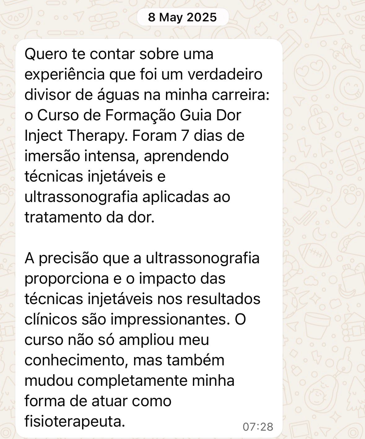 Depoimentos reais — alunos GUIA-DOR
